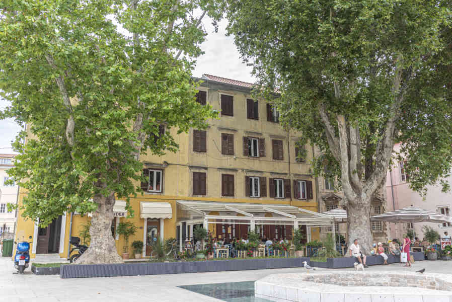 Croacia - Zadar 53 - plaza Petra Zoranica